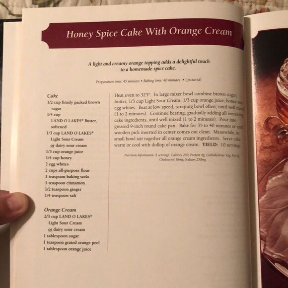 Vintage Treasure LandOLakes Desserts Cookbook - Picture 9 of 15